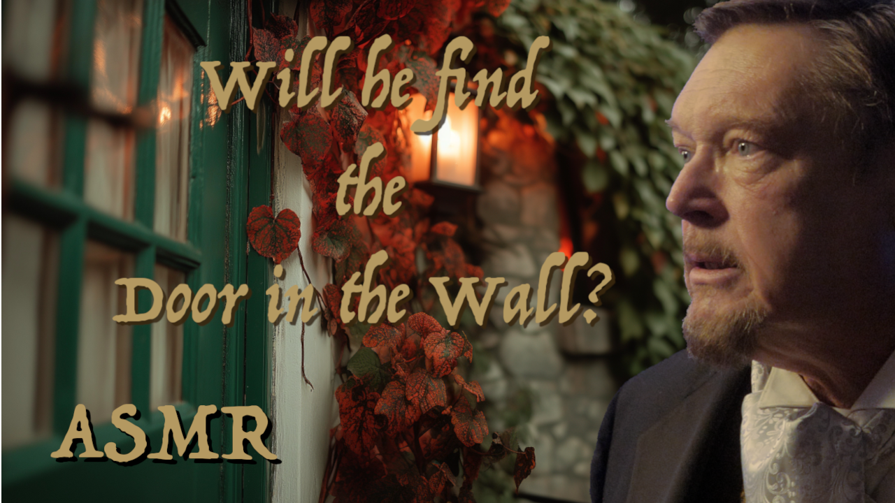 The tall, fair girl in the garden