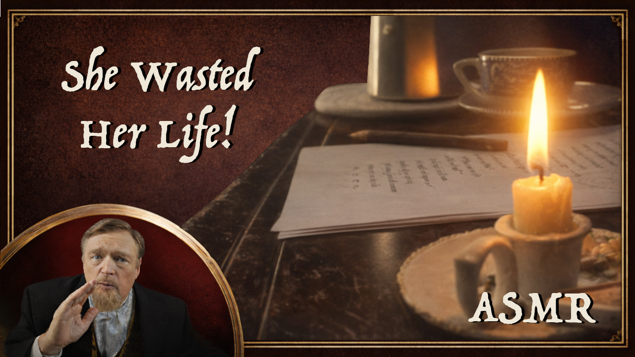 The tall, fair girl in the garden